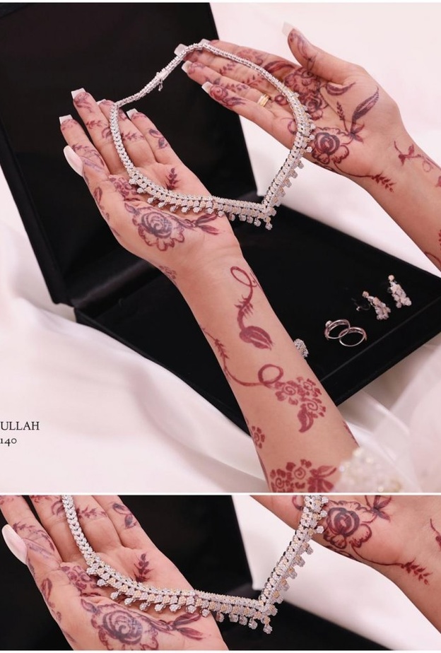 لقطة لعروسين من المصورة السعودية ريم عبدالله