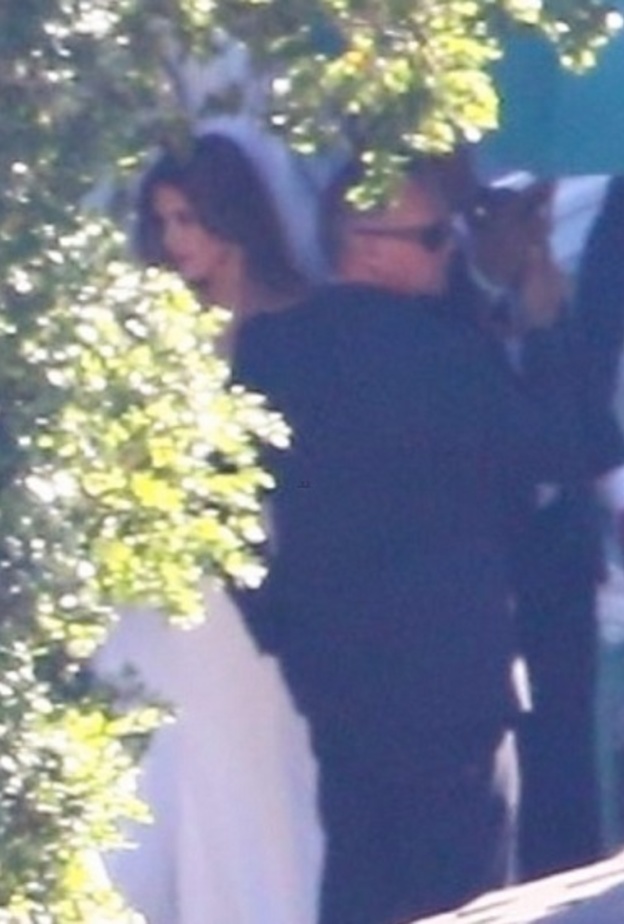  كاثرين شوارزينجر في حفل زفافها