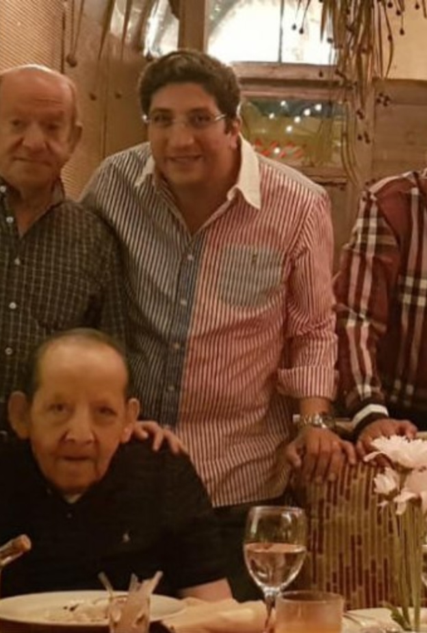 جورج سيدهم في احدث ظهور