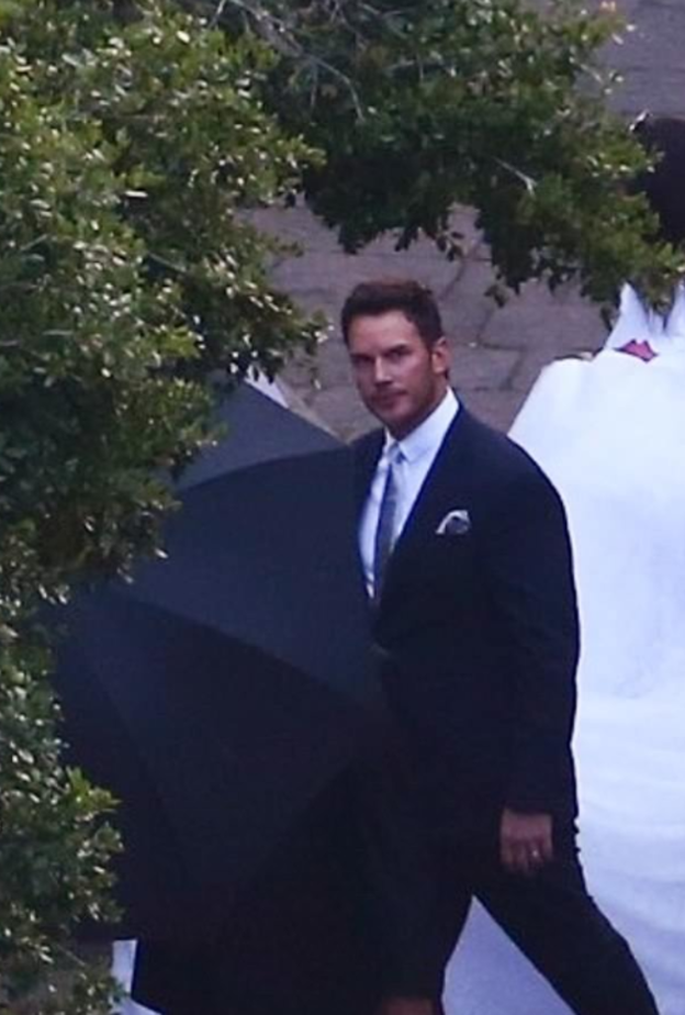 كريس برات و كاثرين شوارزينجر احتفلا بزفافهما