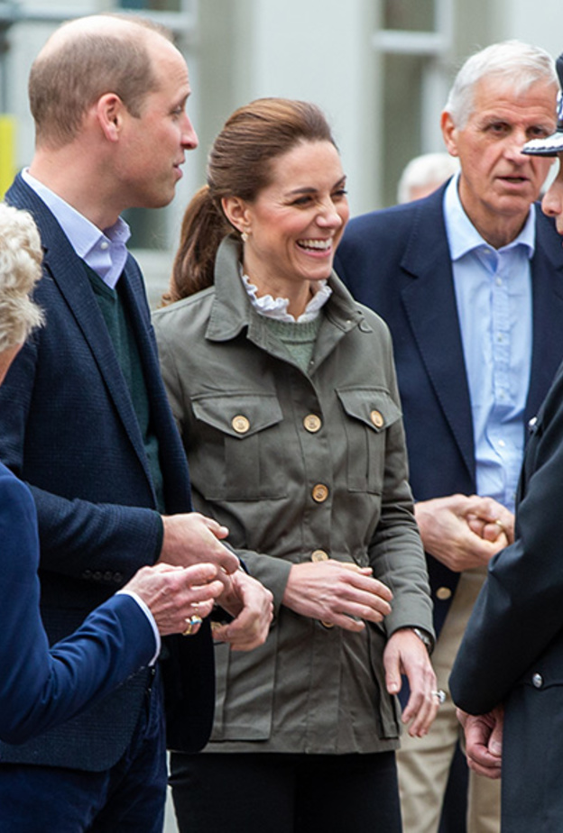  الأمير وليام وكيت ميدلتون زارا مزرعة لتربية الأغنام