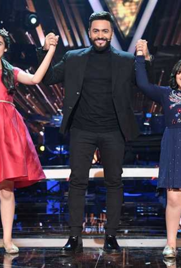 تامر حسني في ذا فويس كيدز 