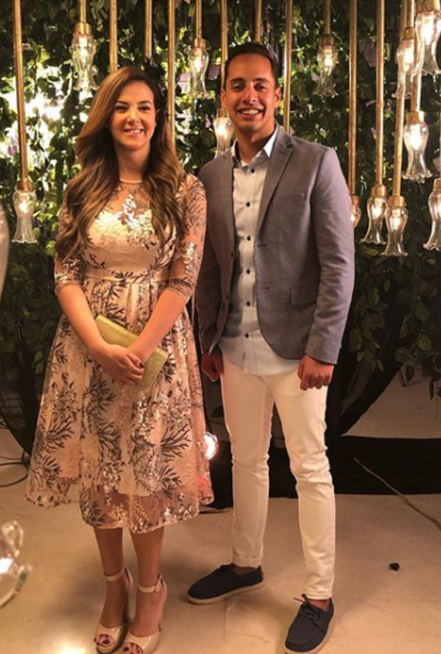 عمرو وهبة ودنيا سمير غانم