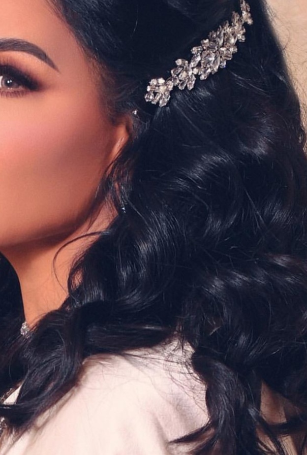 صور اكسسوارات شعر الوشاح من وحي النجمة أحلام