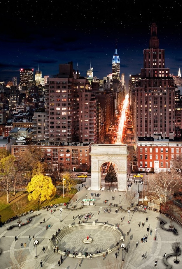 صور ملونة رائعة لاشهر المعالم في النهار والليل في نفس الوقت