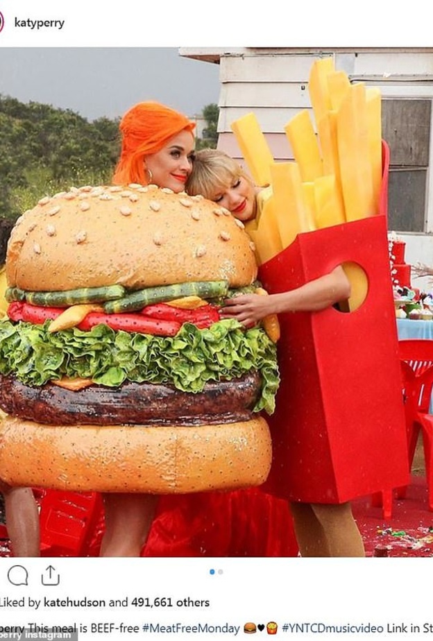 تايلور سويفت و كاتي بيري