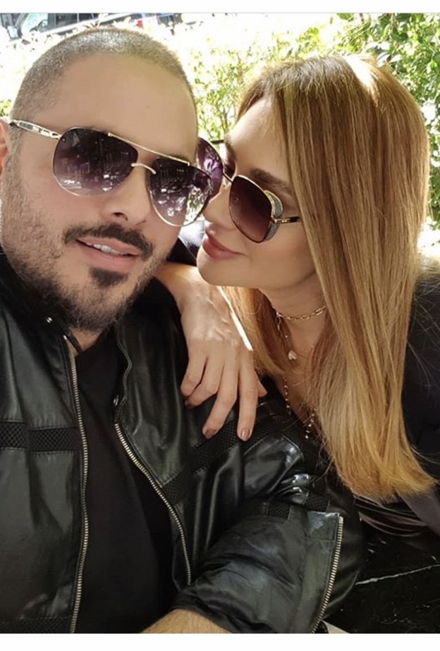 رامي عياش وزوجته