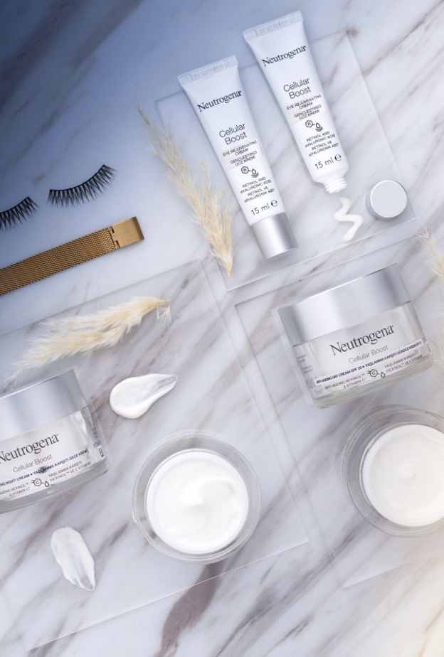 مجموعة نيوتروجينا Neutrogena الجديدة للعناية بالبشرة Neutrogena Cellular Boost