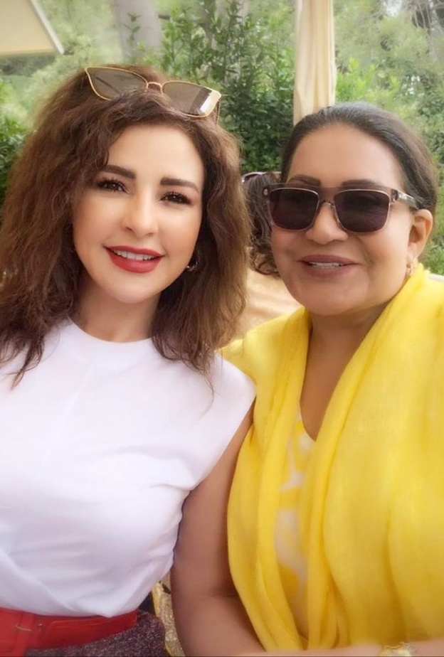 سعاد عبدالله بضيافة ماغي بوغصن في لبنان