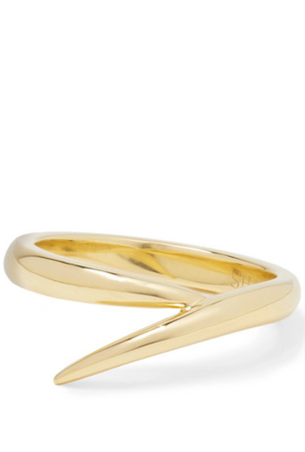 خاتم ذهب ابيض عيار ١٨ بتصميم مصقول وبسيط من Piaget