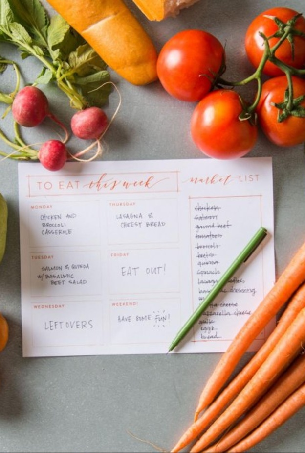 جدول غذائي لإنقاص عشرة كيلو جرام