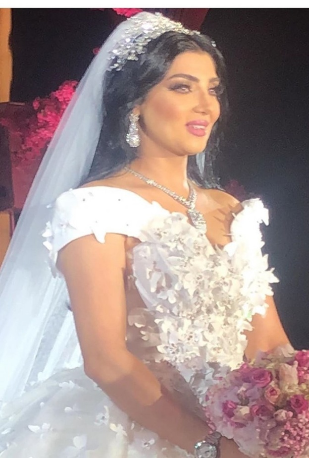 زفاف الفنانة شهد الياسين