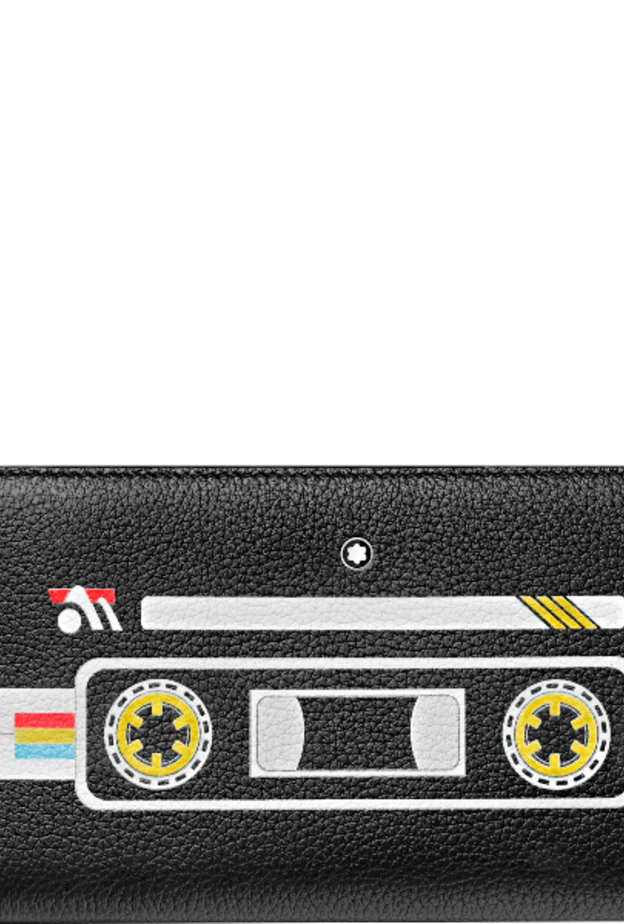 محفظة نقود مع جيوب لـ 6 بطاقات ائتمانية ومحفظة بسحّاب كامل لـ 12 بطاقة