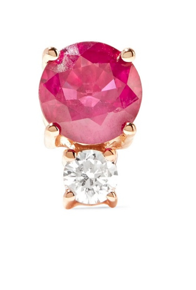 مجوهرات ذهب وياقوت أحمر من جيما واين