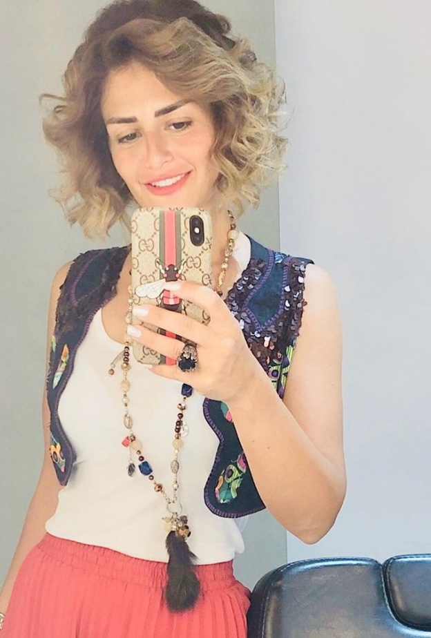 منة فضالي تواظب على التمارين الرياضية في الجيم