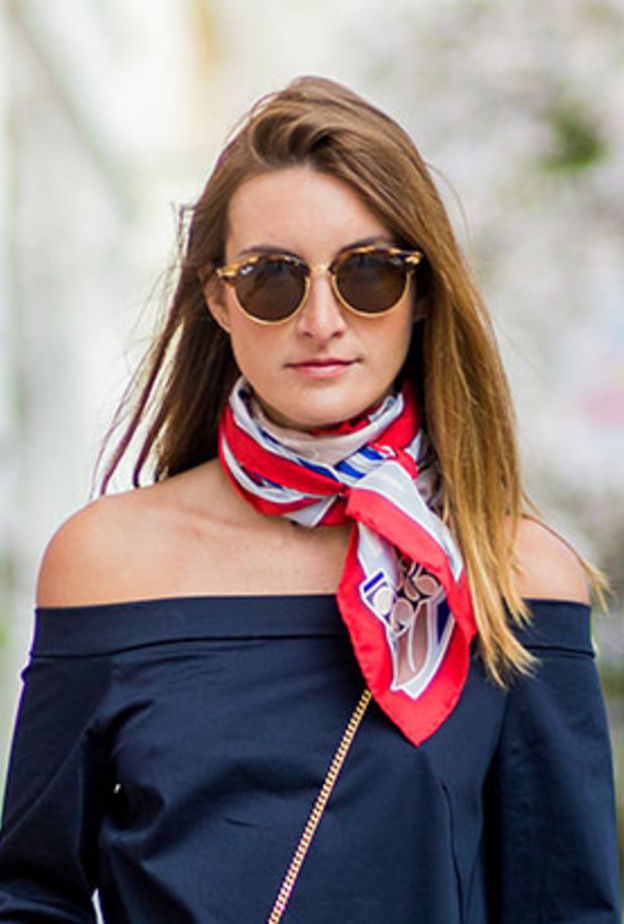 زيني شعرف بموديلات سكارف قصير