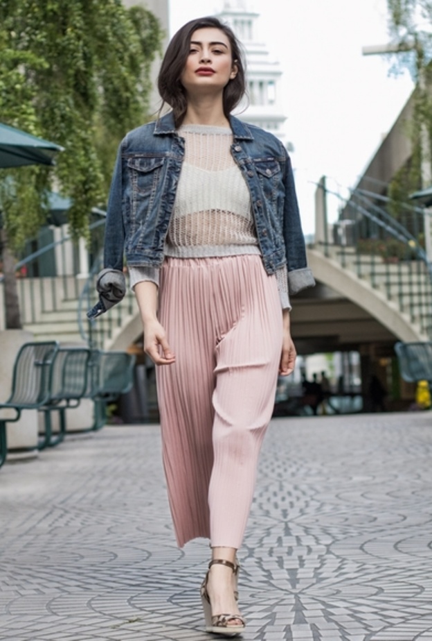 بنطلون بليسيه من Comme des Garçons 