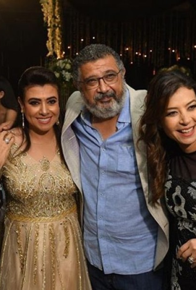 نشوى مصطفى في زفاف ابنها