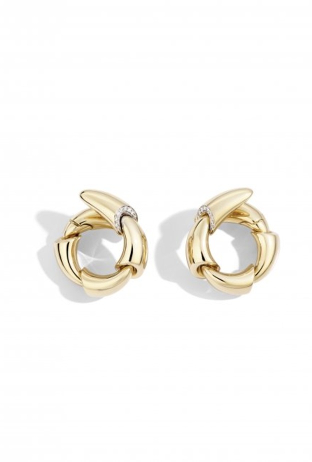 اسوارة ذهب وردي وألماس من جموعة CALLA من _فرنييه