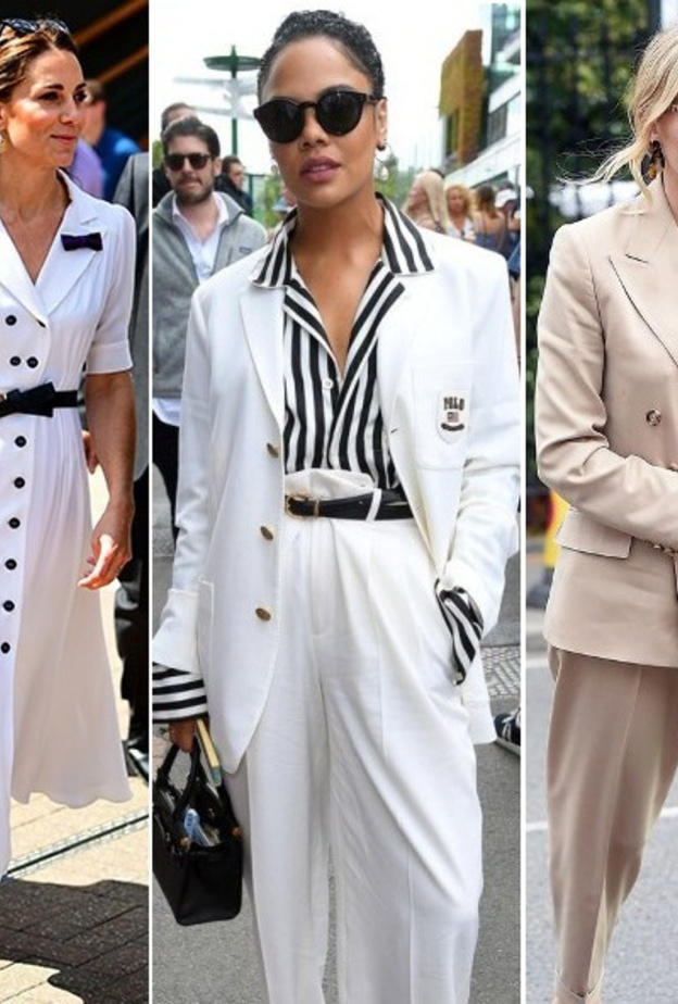 هل تفوّقت النجمات بإطلالاتهنّ على كيت ميدلتون وميغان ماركل في ويمبلدن