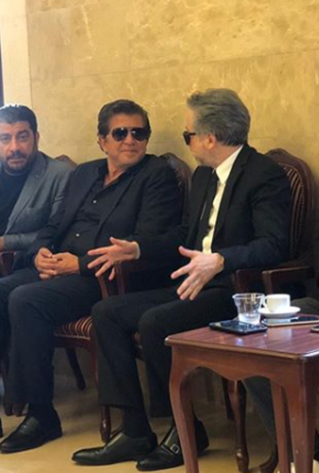 عزاء والدة مروان خوري