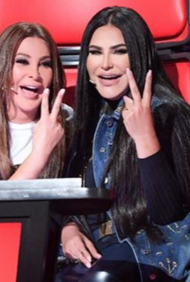 اليسا واحلام في ذا فويس