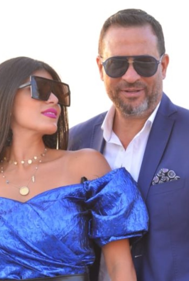 ماجد المصري وزوجته