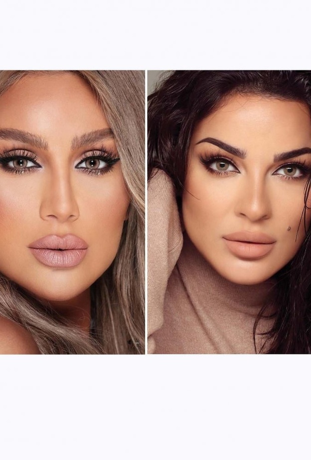 صور نادين نجيم ومايا دياب بالعدسات اللاصقة من الاجمل