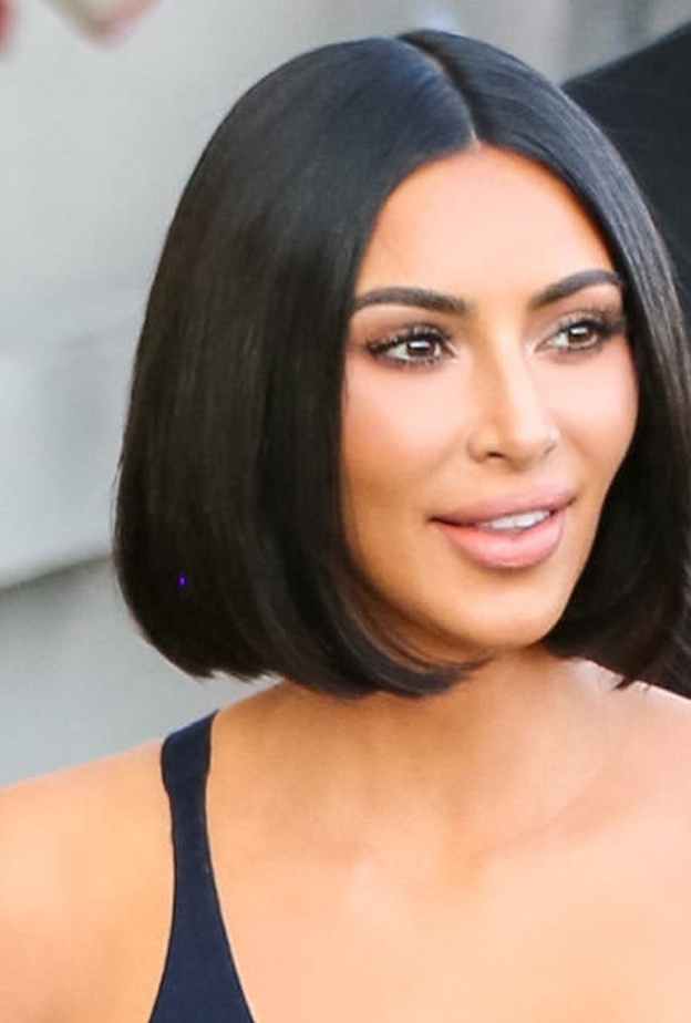 احدث قصات الشعر القصير مستوحاه من كيم كارداشيان‎ kim kardashian