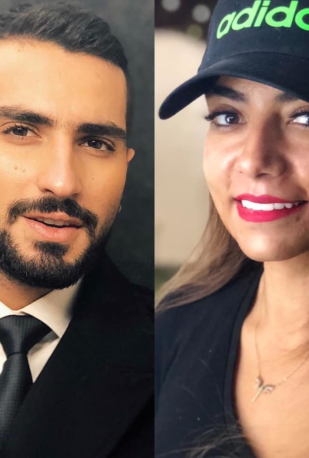 سارة الطباخ ومحمد الشرنوبي 