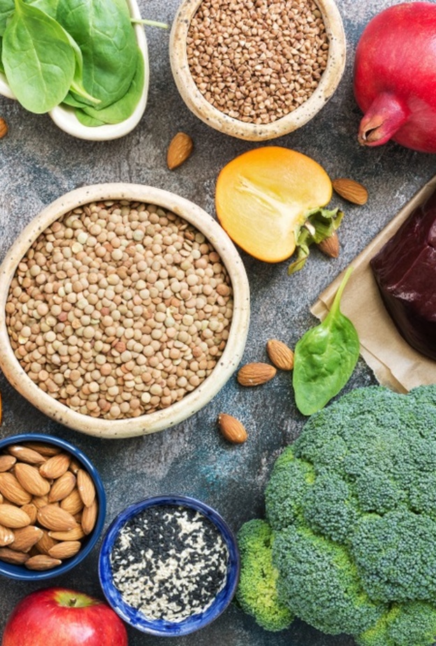 اطعمة غنية بالحديد لمرضى نقص الحديد