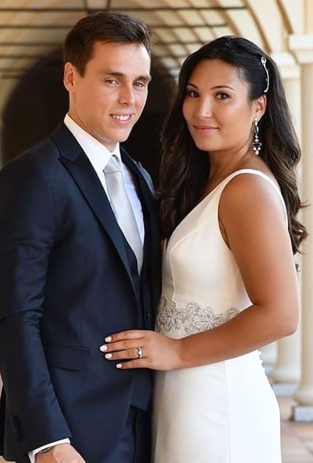 ماري شيفالييه ارتدت فستان زفاف من ماركة Atelier Boisanger