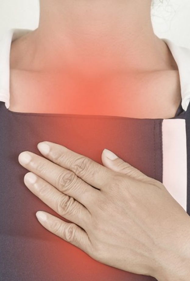 الحرقة من أعراض فتق الحجاب الحاجز