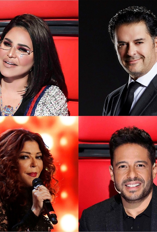 لجنة تحكيم ذا فويس 5