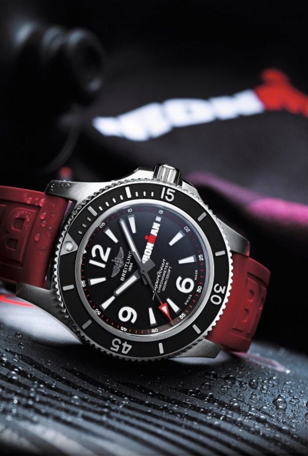 BREITLING تبرم شراكة مع IRONMAN لصنع ساعة فاخرة جديدة