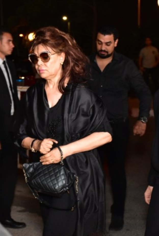 عزاء الفنان فاروق الفيشاوي