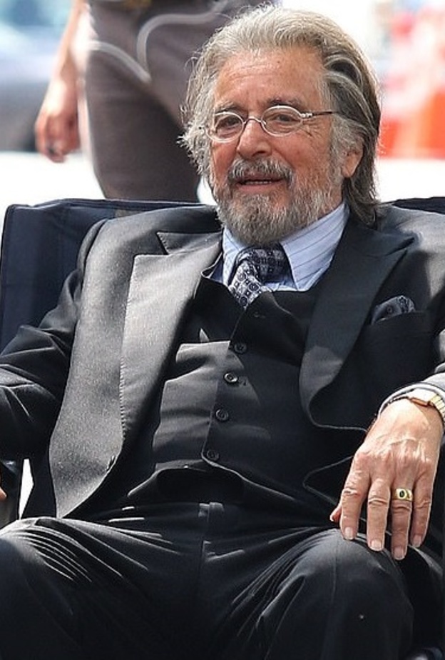 آل باتشينو أثناء تصوير The Hunt