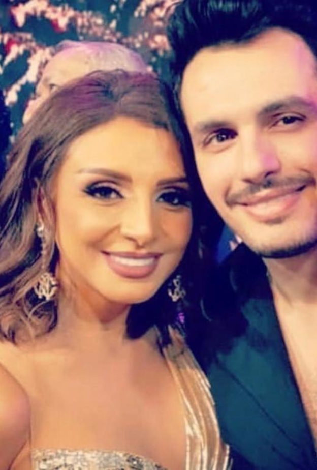 أنغام وزوجها