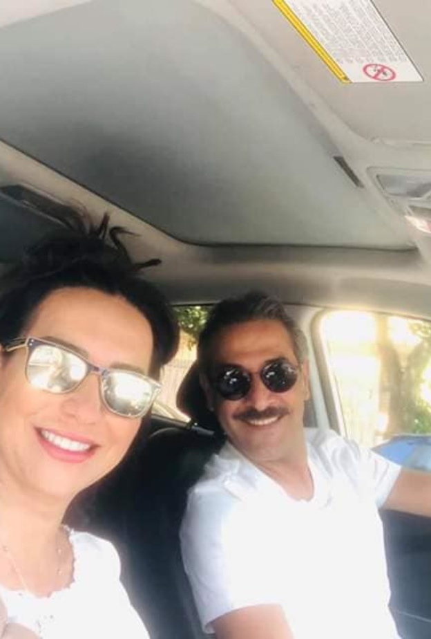 امل عرفة وعبد المنعم عمايري