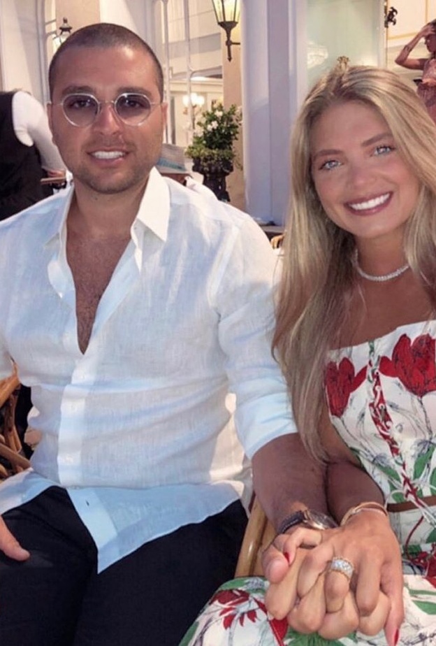 نجل ايلي صعب وعروسته يمضيان شهر العسل في ايطاليا