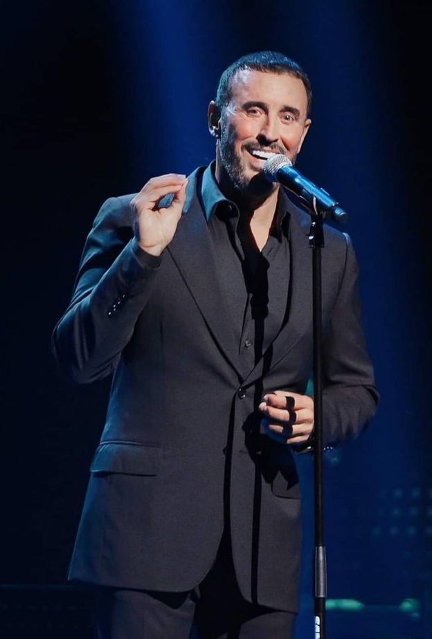 خطيبة وسام الساهر بصورة مع انلجم كاظم الساهر