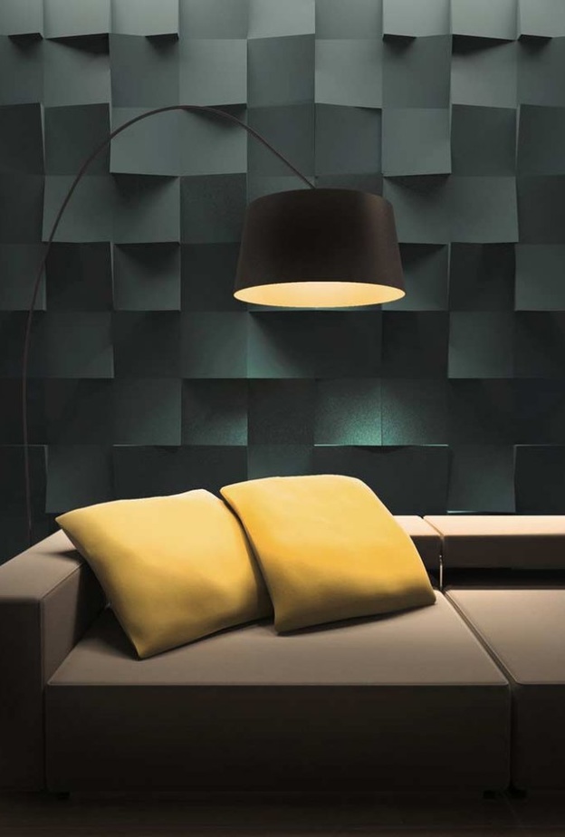 اللون الأسود في التصاميم الجبسية للجدران جرأة وجاذبية