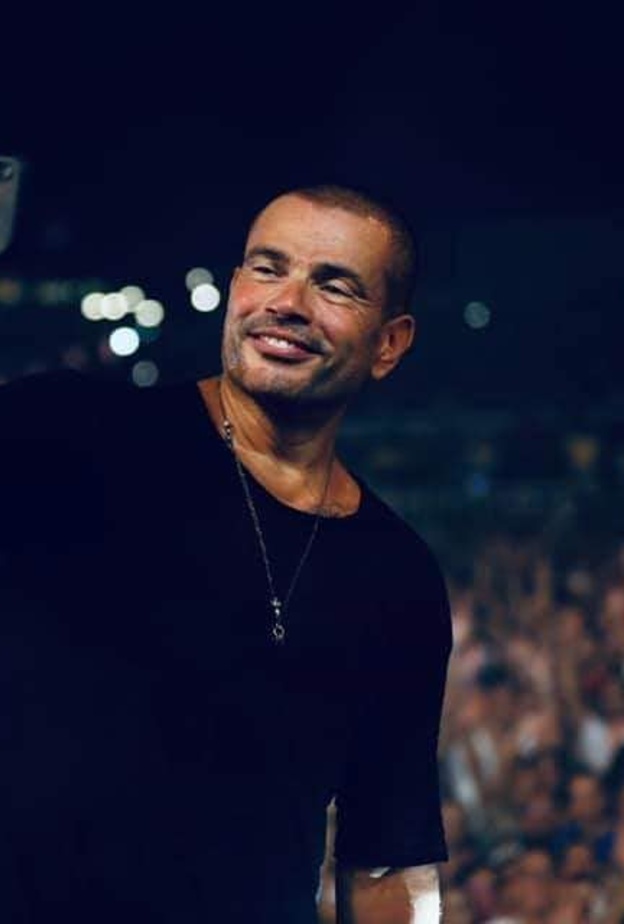 عمرو دياب في حفله الأخير