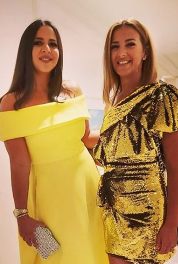 دنيا سمير غانم وشقيقتها إيمي