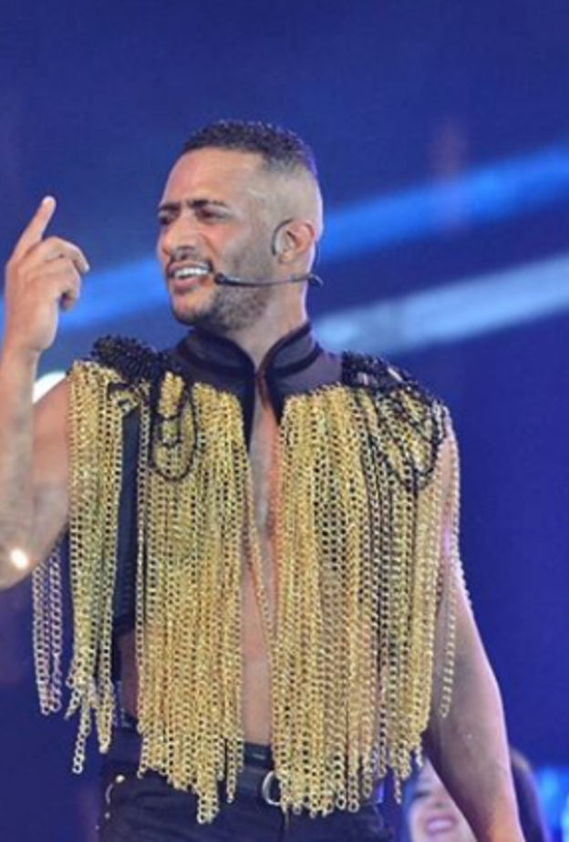 محمد رمضان في حفله بالساحل الشمالي