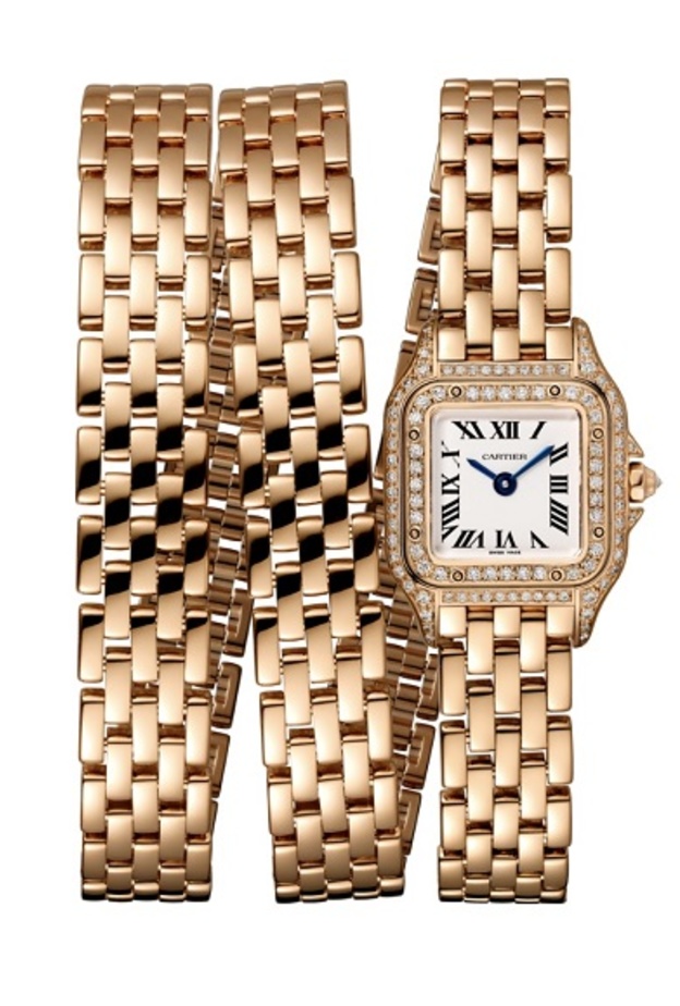 ساعة ذهب كارتييه 