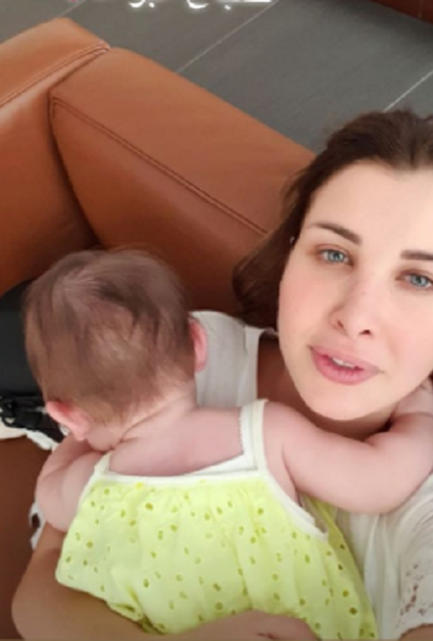 نانسي عجرم وابنتها