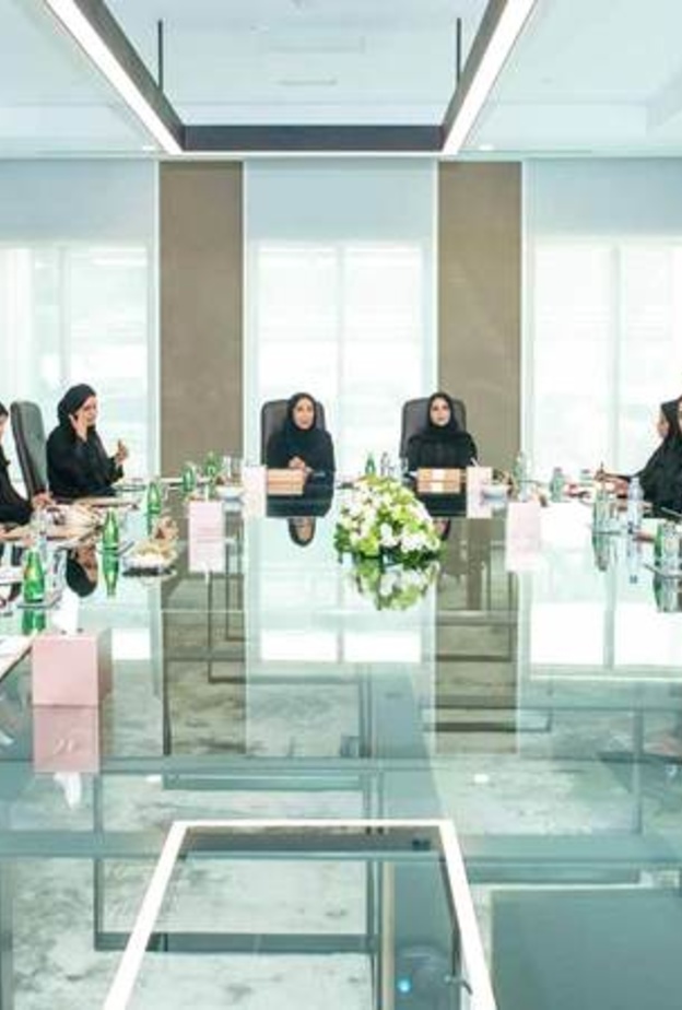 صورة أرشيفية لإجتماع مجلس إدارة دبي للمرأة
