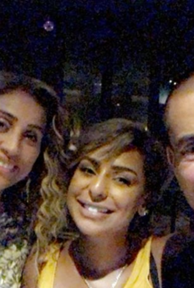 هند البلوشي مع عمرو دياب ودينا الشربيني