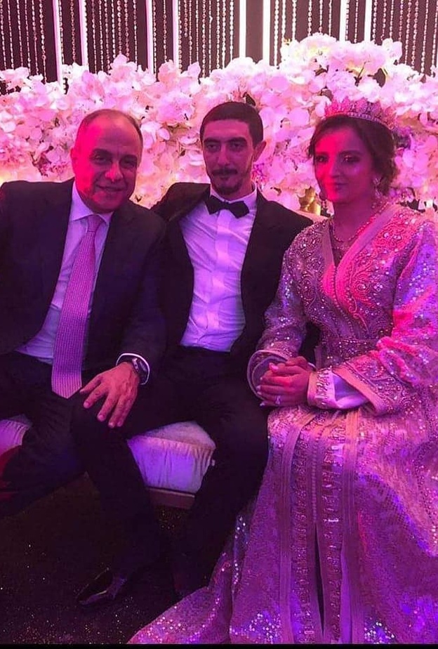 من اجواء حفل زفاف عمر الساهر نجل كاظم  الساهر